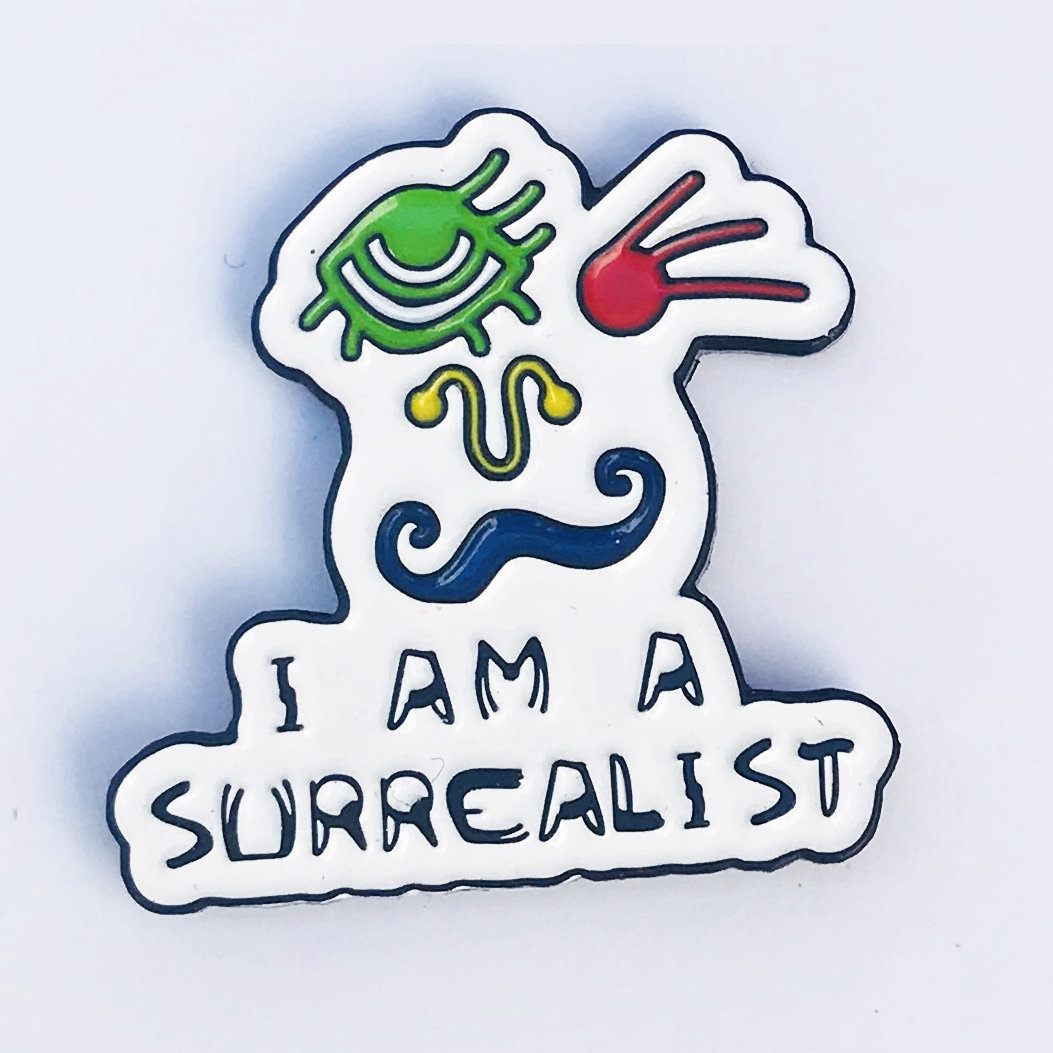 I Am A Surrealist Pin - Kunst Emaille I Am A Surrealist Pin - Kunst Emaille von YourCreativeSelf
