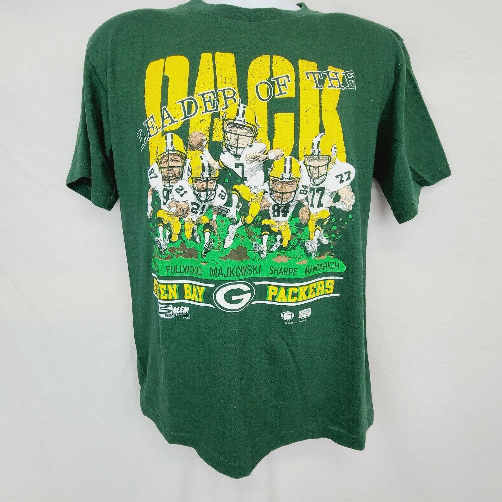 Vtg Salem Green Bay Packer Shirt Gr.l Herren Leader Der Packung Don Majikowski Vtg Salem Green Bay Packer Shirt Gr.l Herren Leader Der Packung Don Majikowski von YourDesignerCloset