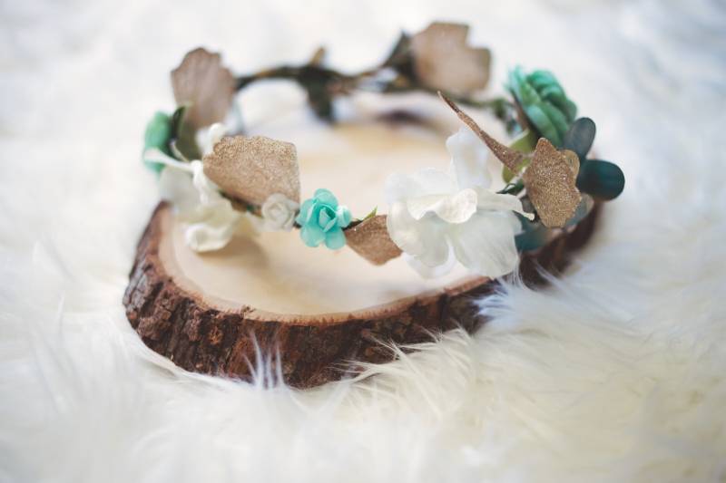 Isley Blumenkrone, High Fashion Couture Blumenkrone von YourFairytaleDreams