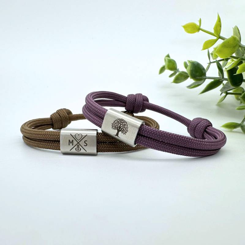 Lebensbaum Armband Personalisiert, Gravur Armband, Für Männer Und Frauen, Partnerarmband, Surferarmband, Damen Herren Geschenke Lebensbaum Armband Personalisiert, Gravur Armband, Für Männer Und Frauen, Partnerarmband, Surferarmband, Damen Herren Geschenke von YourHavenDE