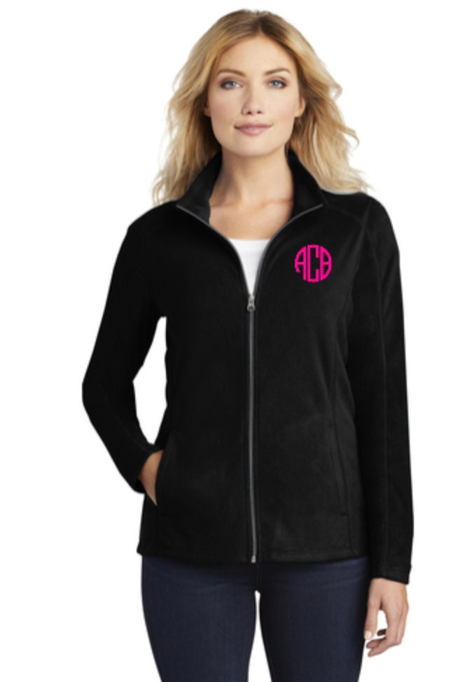 Damen & Herren Microfleece Full-Zip Jacke - Monogramed Oder Logo'd Damen & Herren Microfleece Full-Zip Jacke - Monogramed Oder Logo'd von YourLogoEmbroidery