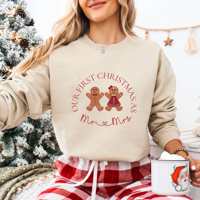 Paar Weihnachtspullover Für Mr & Mrs, Paare, Couple Sweatshirt, Weihnachtsgeschenk Partner, Mann, Frau, Paare von YourMomentBoutique