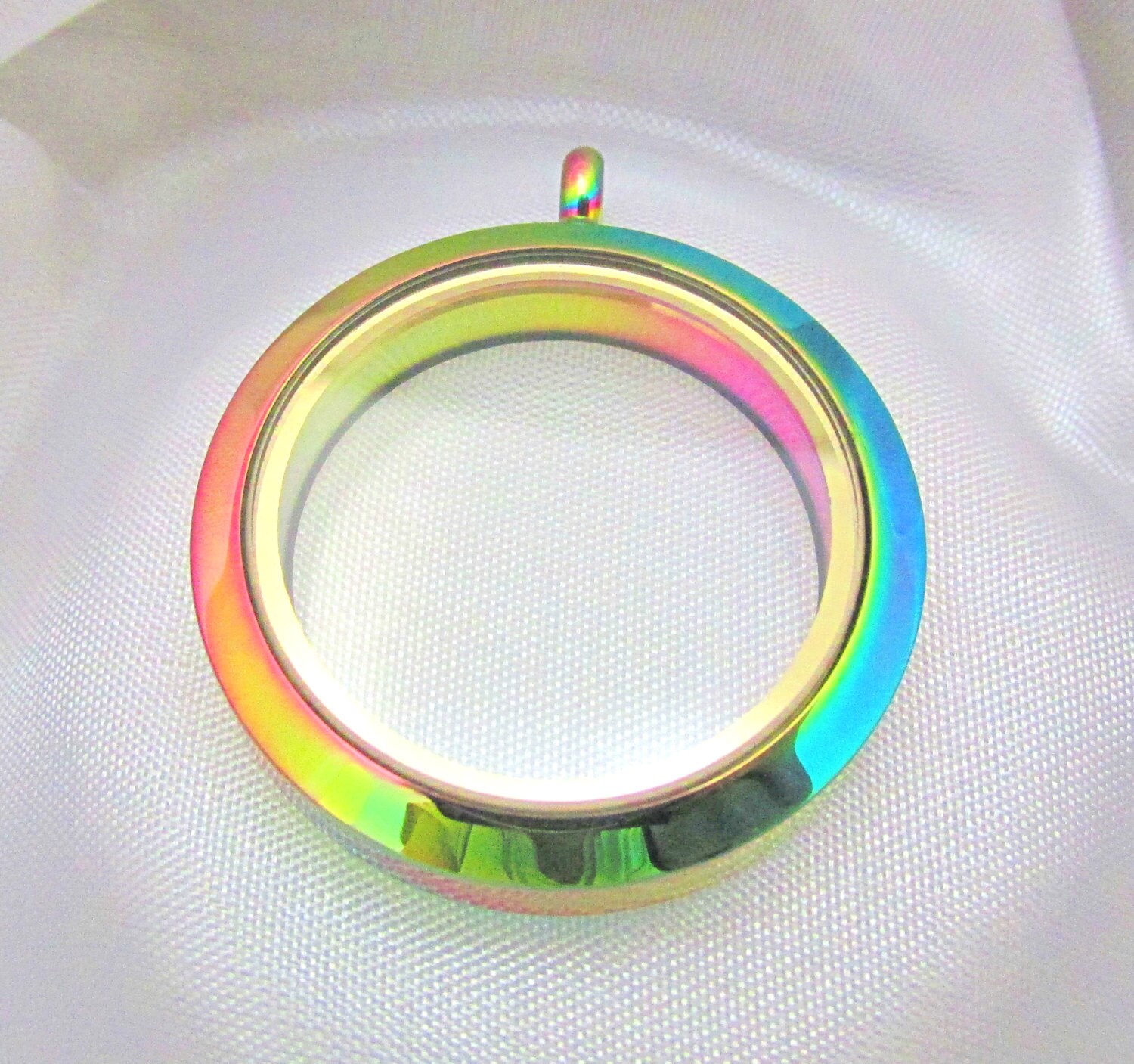 Edelstahl Regenbogen Runde Wasserdichte Twist Schraube Öffnen Schließen Memory Floating Medaillon 30 Mm Mit Dichtung Edelstahl Regenbogen Runde Wasserdichte Twist Schraube Öffnen Schließen Memory Floating Medaillon 30 Mm Mit Dichtung von YourMomentTreasure