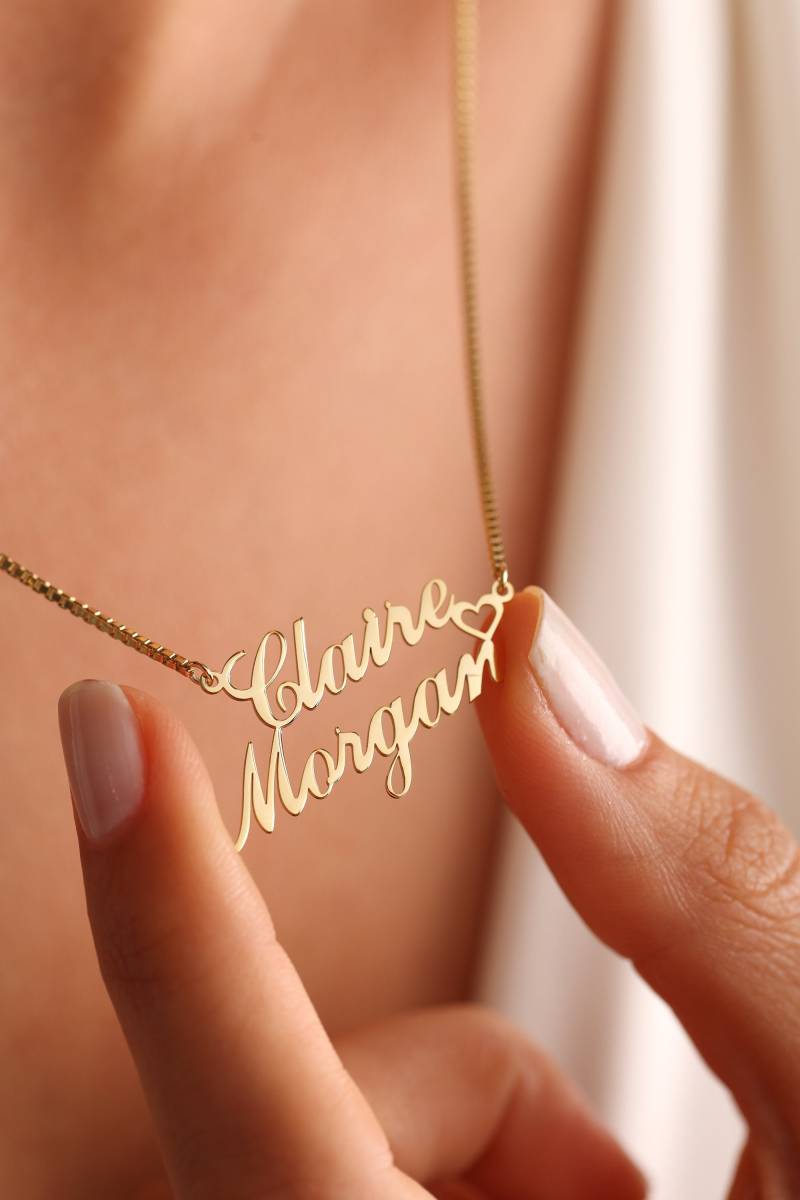 Muttertagsgeschenk , Namenskette Mutter Oma Gold Familienkette Personalisierter Schmuck Geschenk Für Sie von YourNamesJewelry