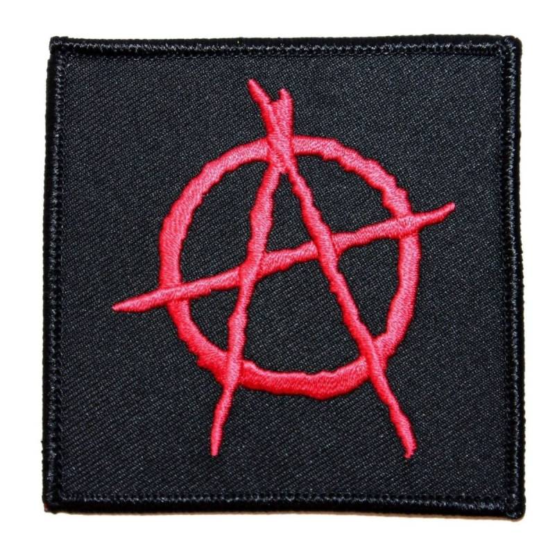 Anarchy A Logo Patch Kreis Symbol Rebellion Abzeichen Gestickt Eisen Auf Applikation von YourPatchStore