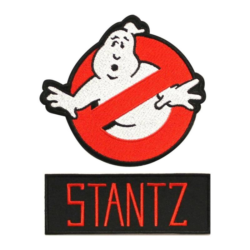 Ghostbusters Stantz Name Tag & No Ghost Uniform Applikation Aufnäher von YourPatchStore