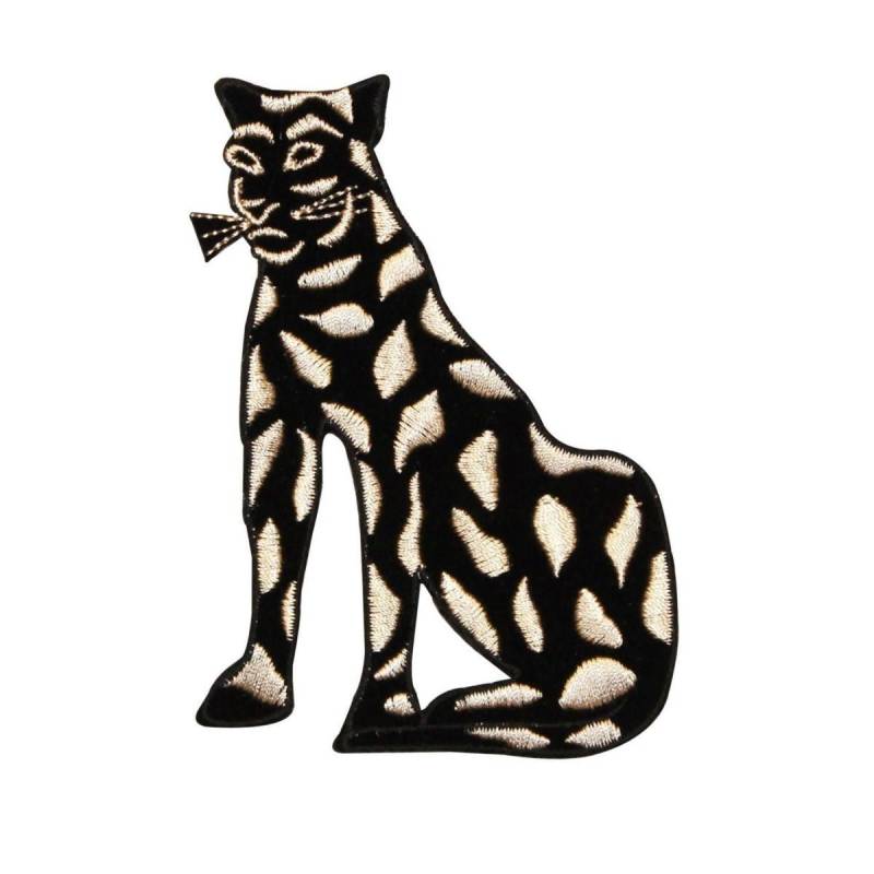 Id 0675Z Leopard Statue Patch Symbol Gepard Katze Gestickt Applikation Zum Aufbügeln Id 0675Z Leopard Statue Patch Symbol Gepard Katze Gestickt Applikation Zum Aufbügeln von YourPatchStore