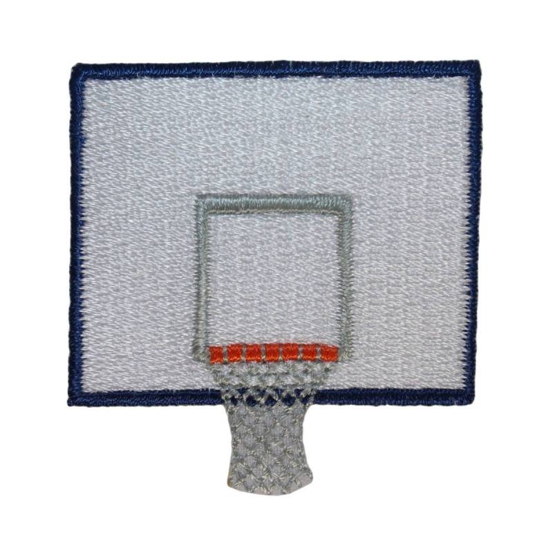 Id 1467 Basketball Rücken Brett Patch Sport Netz Ball Gesticktes Aufbügler Applikation von YourPatchStore