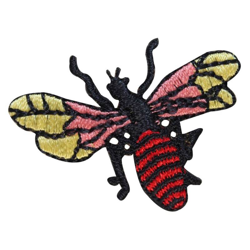 Id 1604C Wespe Aufnäher Pest Bee Bug Garten Insekt Stickapplikation Zum Aufbügeln von YourPatchStore