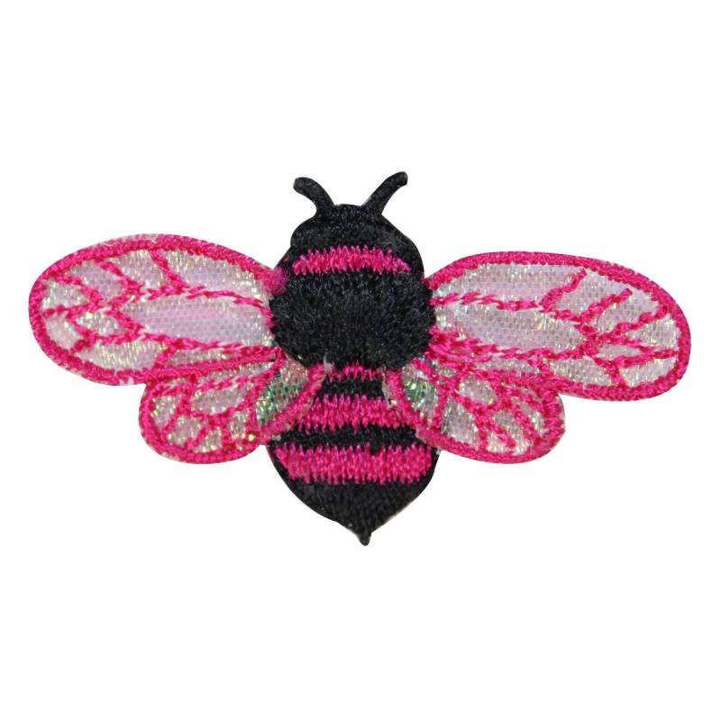 Id 1615B Biene Fliegen Aufnäher Honig Wespe Bunt Käfer Gestickt Applikation Zum Aufbügeln von YourPatchStore