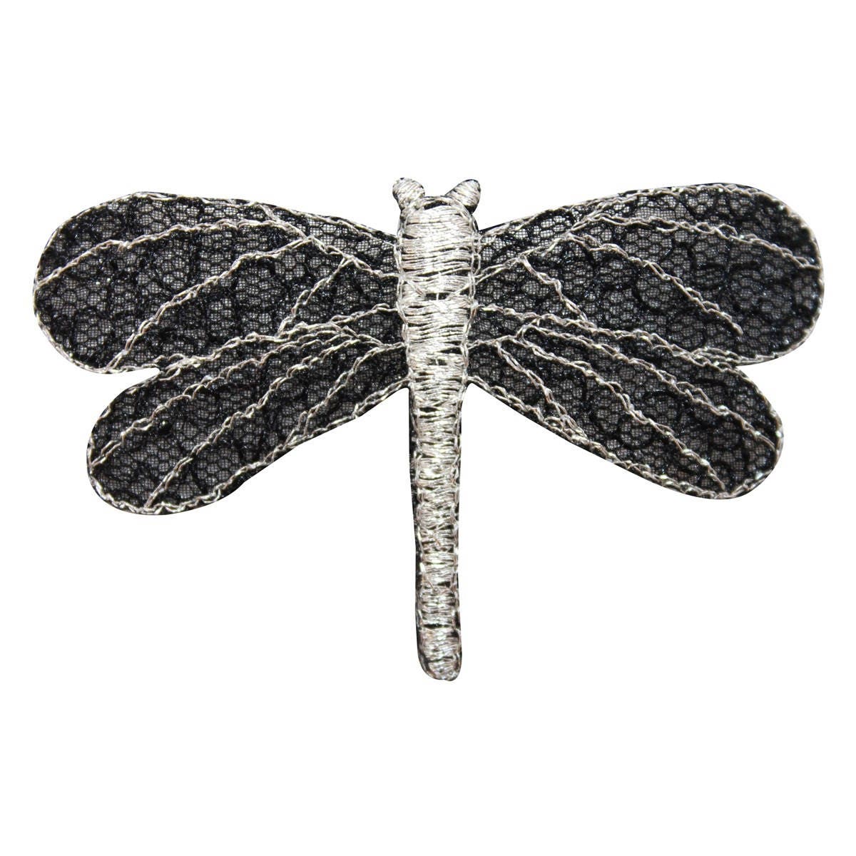 Id 1663B Metallic Libelle Patch Garten Insekt Bug Gesticktes Aufnäher von YourPatchStore