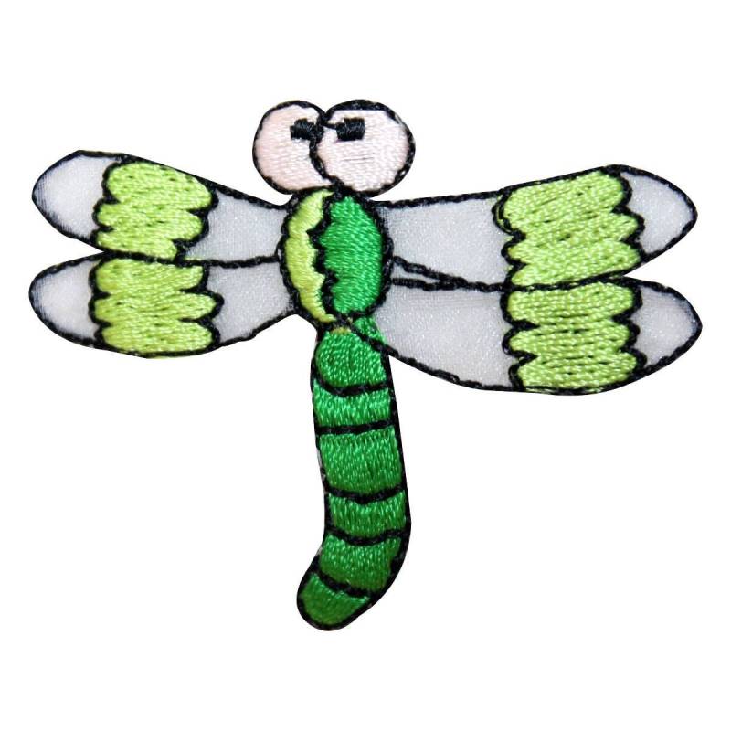 Id 1667B Cartoon Libelle Patch Garten Insekt Bug Gestickt Applikation Zum Aufbügeln von YourPatchStore