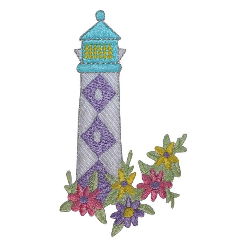 Id 1848 Leuchtturm Handgemacht Patch Strand Reise Nautik Gestickte Applikation von YourPatchStore