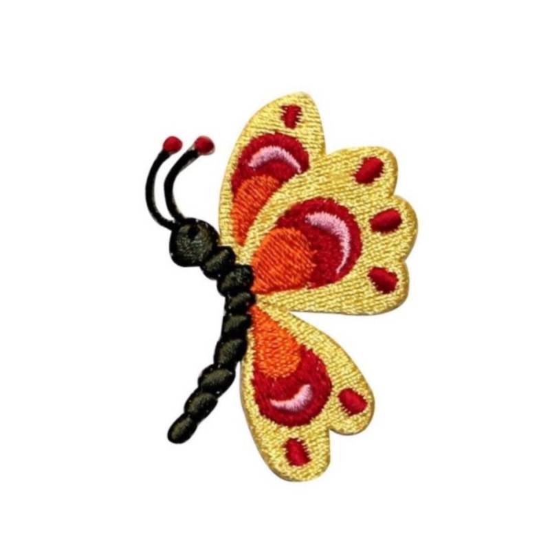 Id 2160B Frühling Schmetterling Patch Garten Fee Gestickte Applikation von YourPatchStore