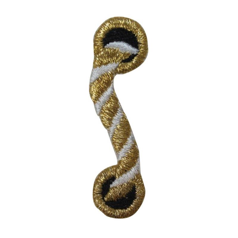 Id 2688A Gold Segelseil Aufnäher Segelboot Schiff Gestickt Applikation Zum Aufbügeln von YourPatchStore