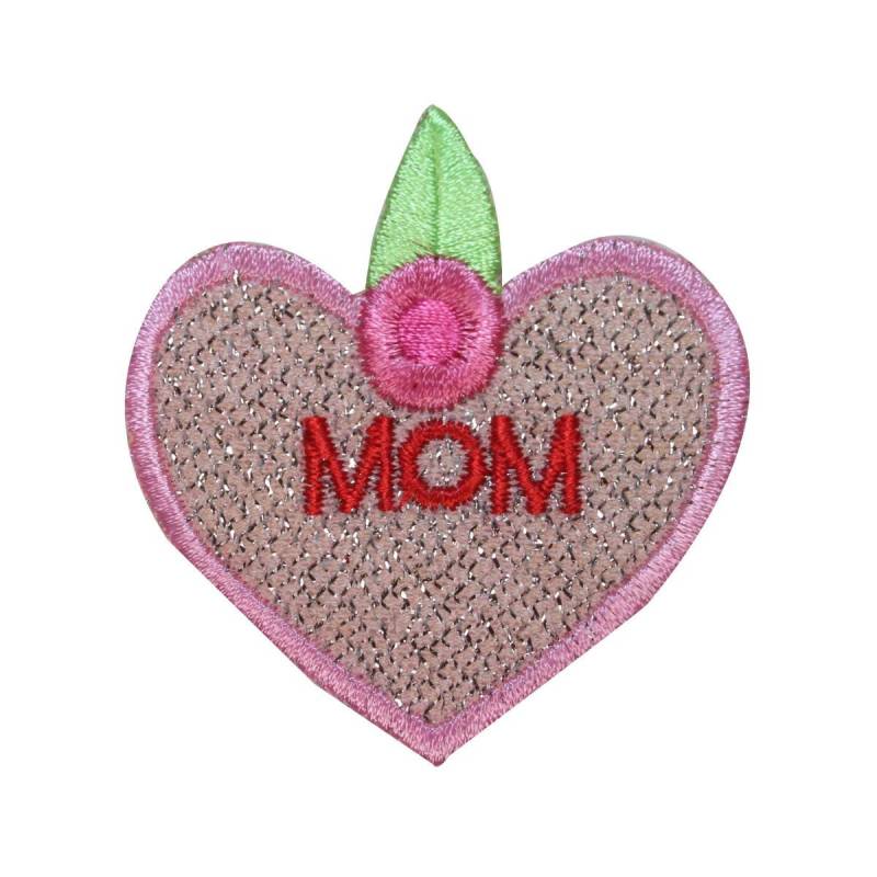 Id 3257B Mom Herz Patch Blume Valentinstag Liebe Gestickte Applikation Id 3257B Mom Herz Patch Blume Valentinstag Liebe Gestickte Applikation von YourPatchStore