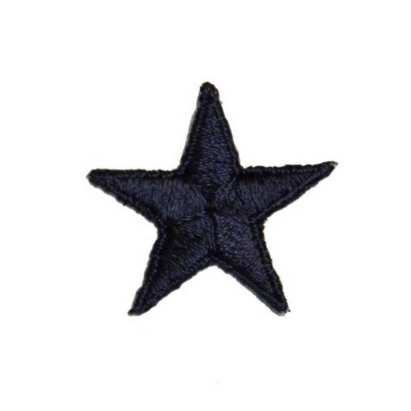 Id 3468F Navy Stern Patch Nachthimmel Handwerk Symbol Gestickte Applikation Zum Aufbügeln von YourPatchStore