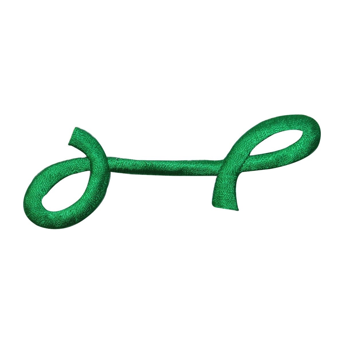 Id 9090 Grün Loop String Patch Swirl Form Design Gesticktes Aufnäher Zum Aufbügeln Id 9090 Grün Loop String Patch Swirl Form Design Gesticktes Aufnäher Zum Aufbügeln von YourPatchStore