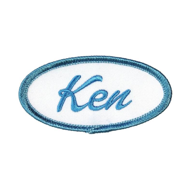 Ken Name Tag Patch Barbie Abzeichen Kostüm Puppe Zeichen Gesticktes Eisen Auf Applikation von YourPatchStore