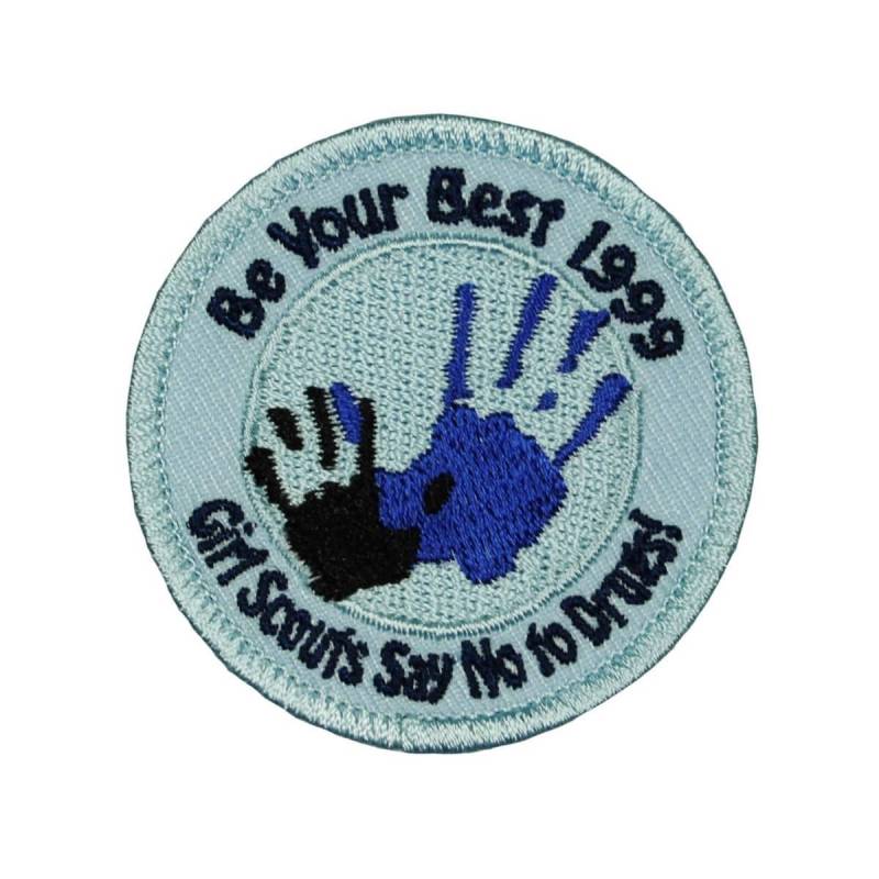 Pfadfinderinnen Sind Ihre Beste Patch Scout Sash Badge 99 Gesticktes Aufbügeln Applikation von YourPatchStore