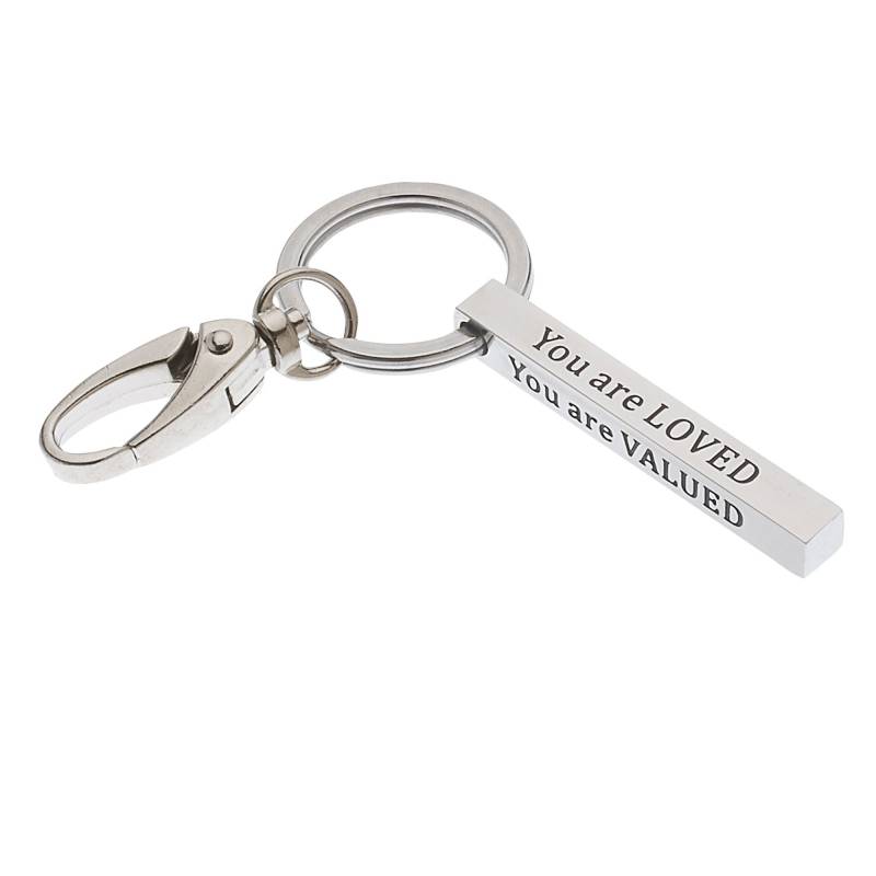 Inspirierende Geschenke Sie Werden Geliebt, Geschätzt, Sind Schöne Inspirierende Schlüsselanhänger, Ermutigungsgeschenke von YourPerfectGiftShop
