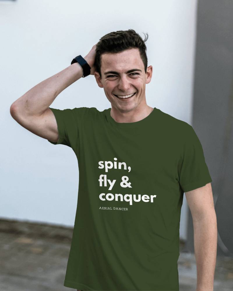 Spin Fly & Conquer Pole Dance Tshirt Zitate Geschenk Für Sie Ihn Dancer Antenne Liebhaber Spin Fly & Conquer Pole Dance Tshirt Zitate Geschenk Für Sie Ihn Dancer Antenne Liebhaber von YourQuotesStore23