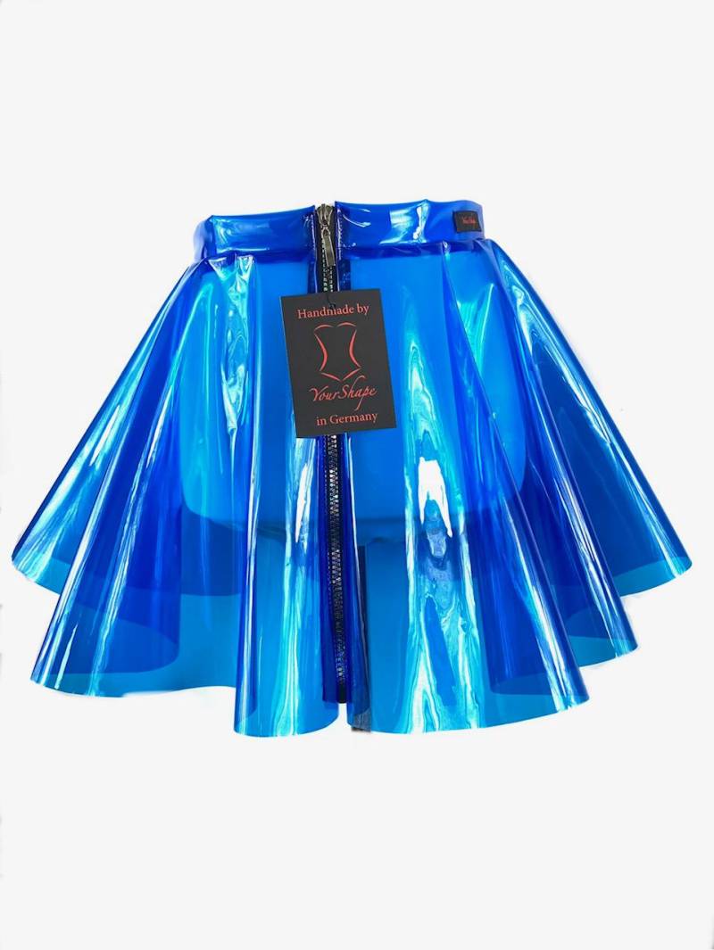Handgemachter Transparenter Rock Blau Handgemachter Transparenter Rock Blau von YourShape