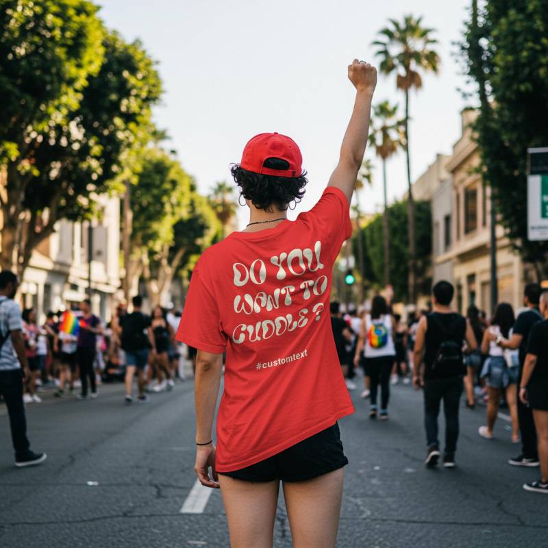 Shirt Festival Outfit Party Unisex Casual Wear Lgbtq Gay Queers Lesbians Pride Interactive Comfortable Shirt Festival Outfit Party Unisex Casual Wear Lgbtq Gay Queers Lesbians Pride Interactive Comfortable von YourStudio141