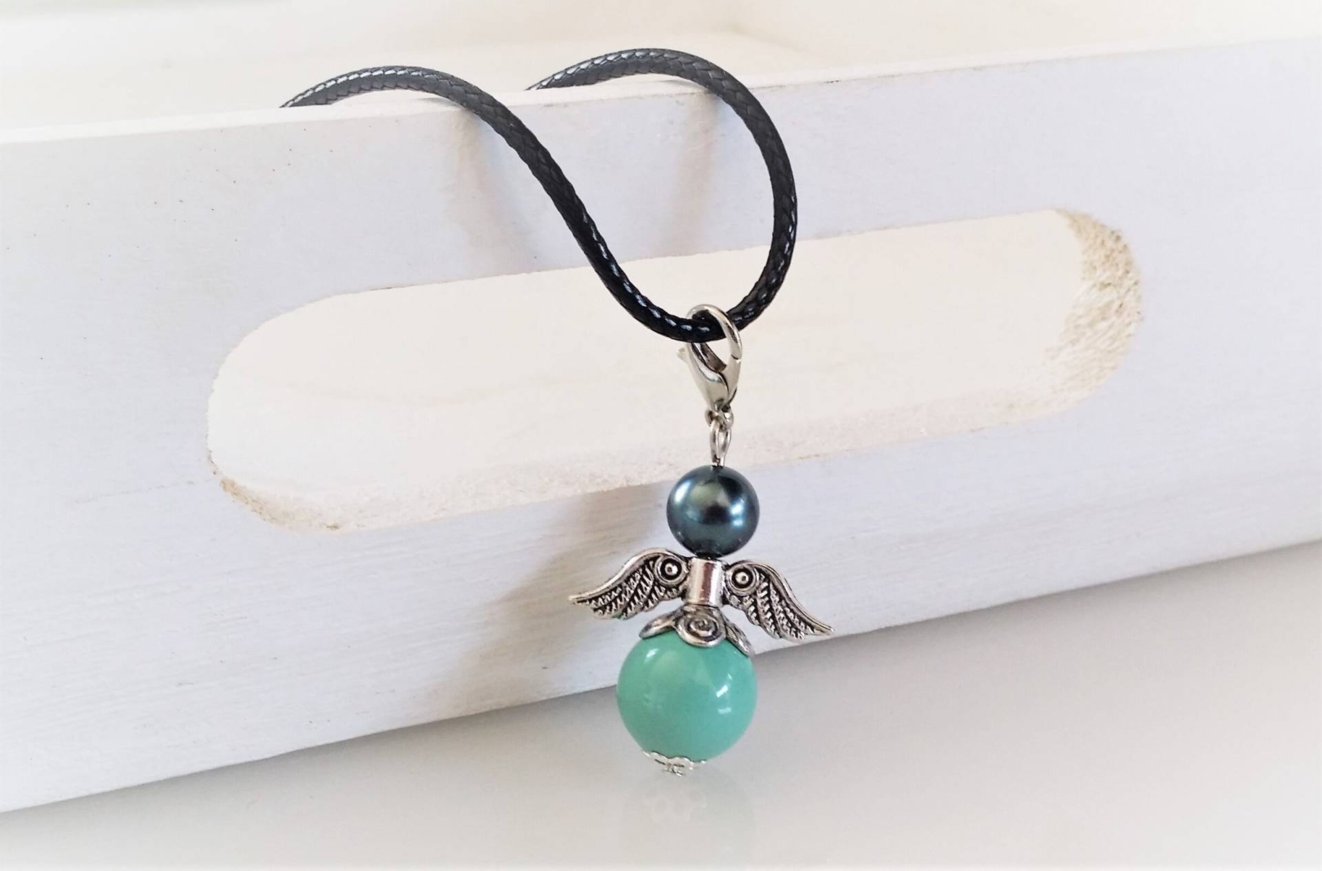 Ab 7, 50 Euro Engel - Anhänger | Türkis von YourSweetDreamsDE