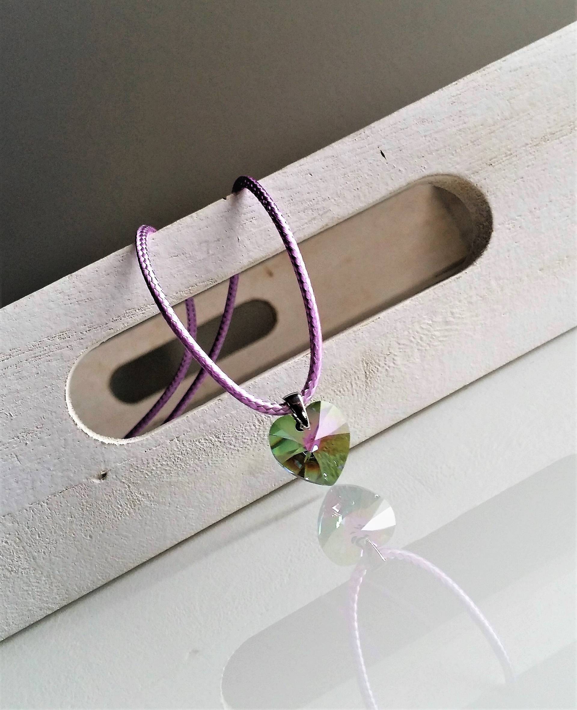 Kette // Herzkette Regenbogen | Hell von YourSweetDreamsDE