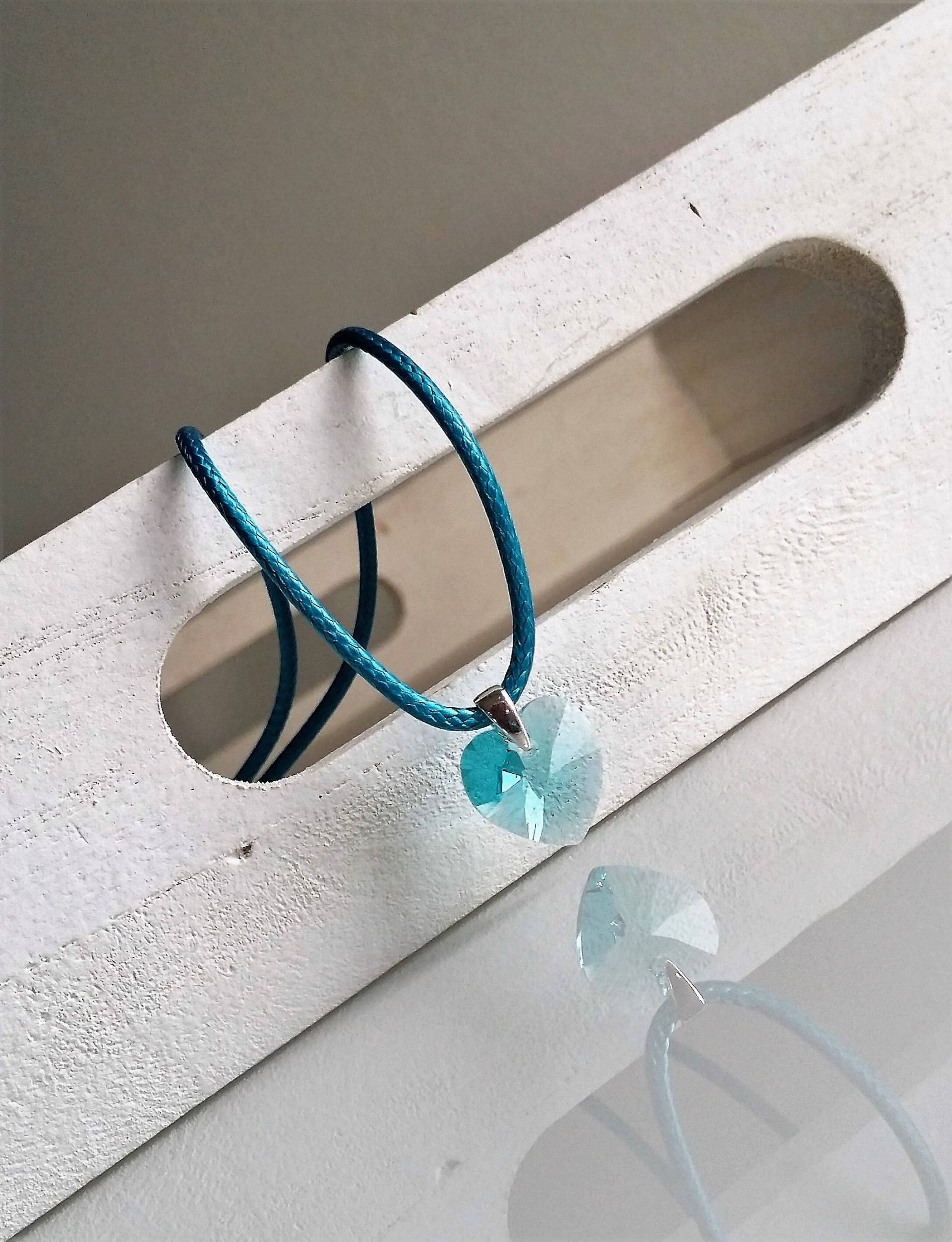 Kette // Herzkette Türkis von YourSweetDreamsDE