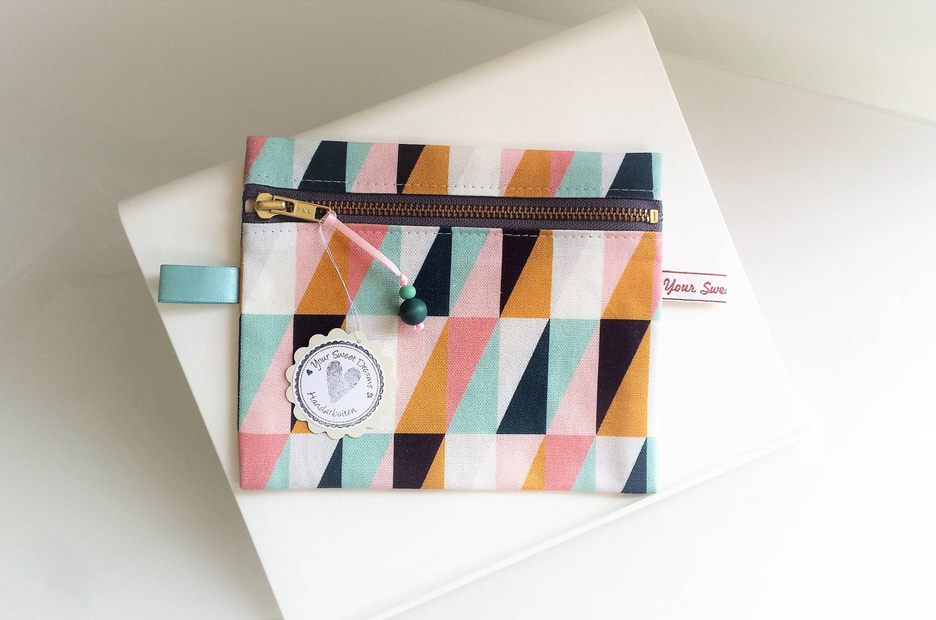 Täschchen/Kosmetiktasche Mäppchen | Design Geo von YourSweetDreamsDE