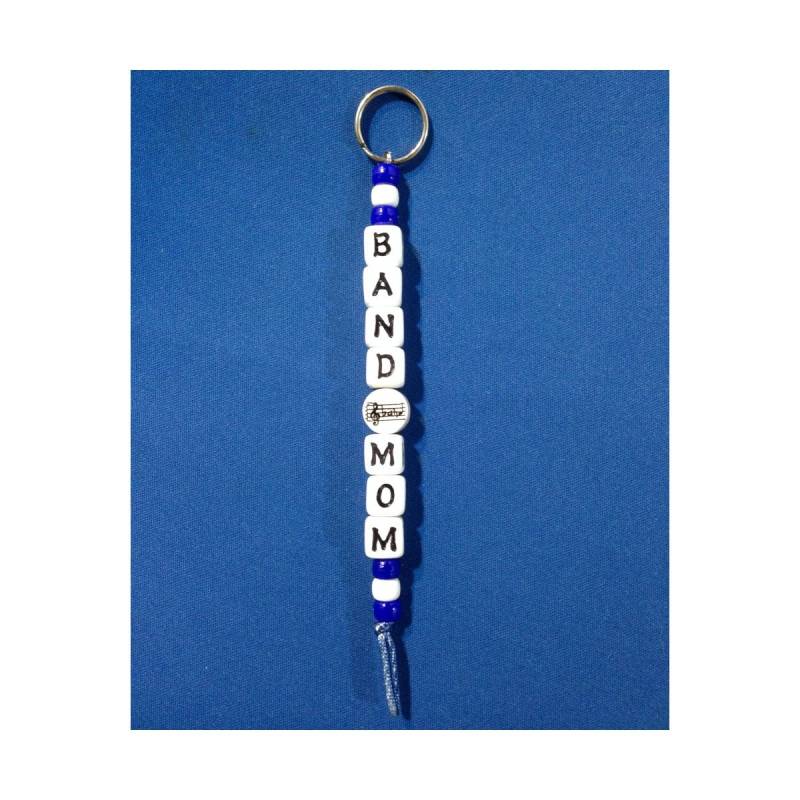 Benutzerdefinierte Schlüsselanhänger Band Mom Supporter von YourTeamColors