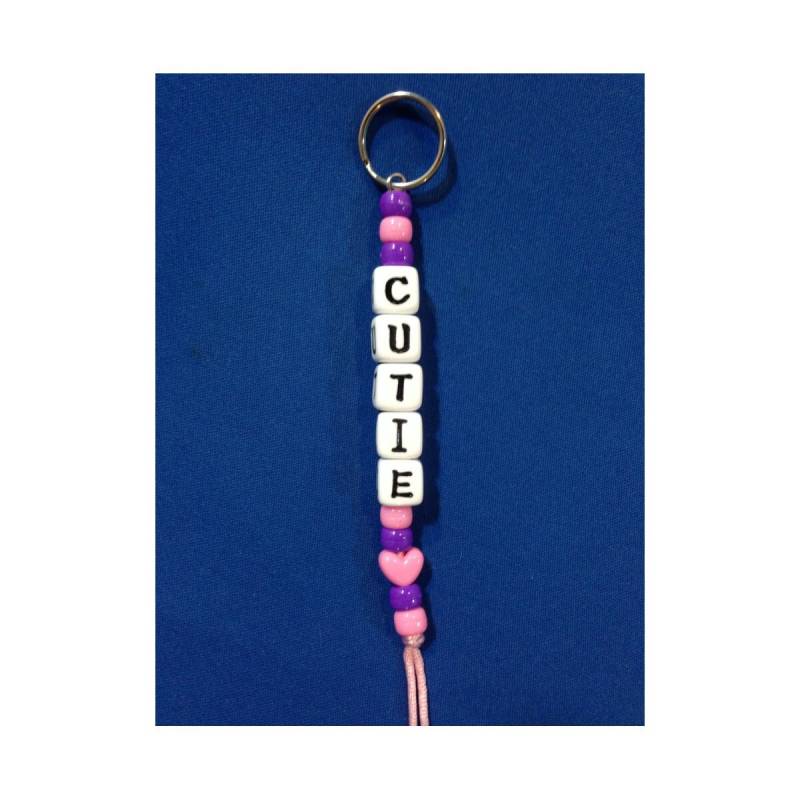 Benutzerdefinierte Schlüsselanhänger Cutie von YourTeamColors