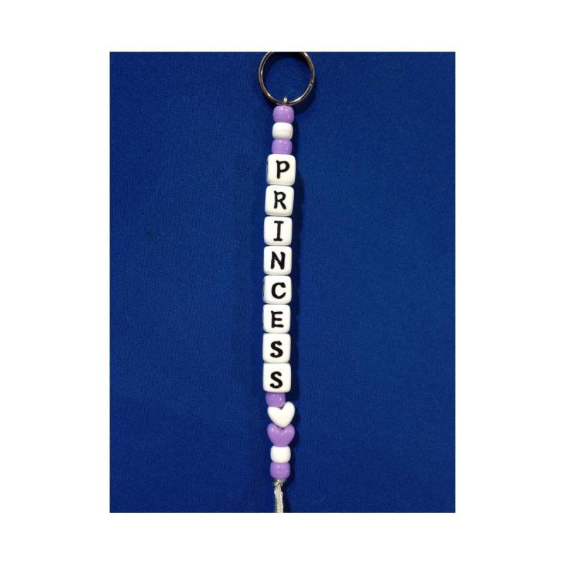 Benutzerdefinierte Schlüsselanhänger Prinzessin von YourTeamColors