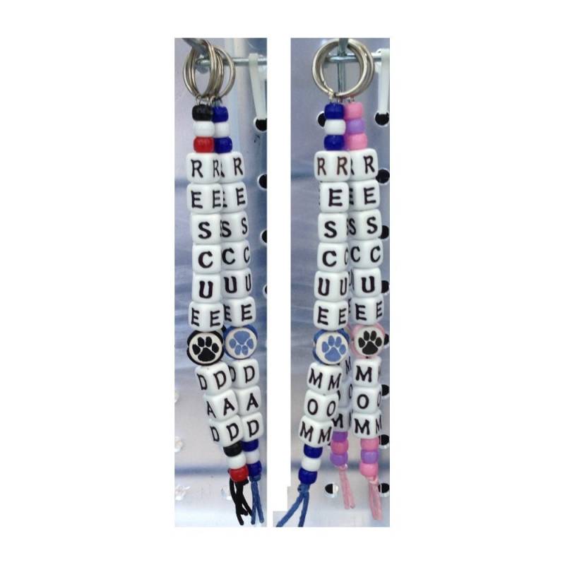 Benutzerdefinierte Schlüsselanhänger Rettung Mama von YourTeamColors