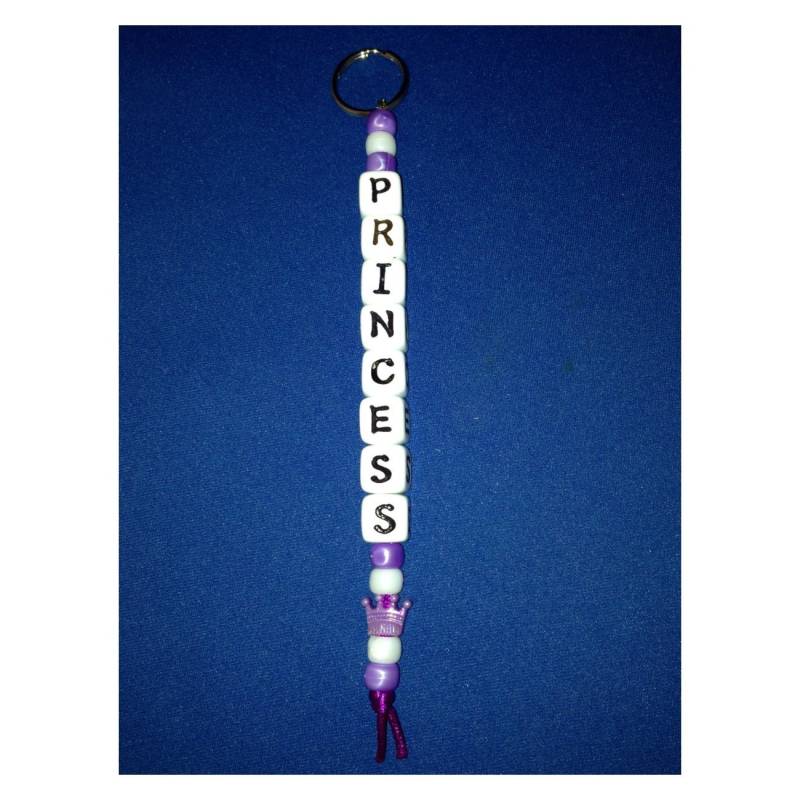 Prinzessin Schlüsselanhänger Lila von YourTeamColors