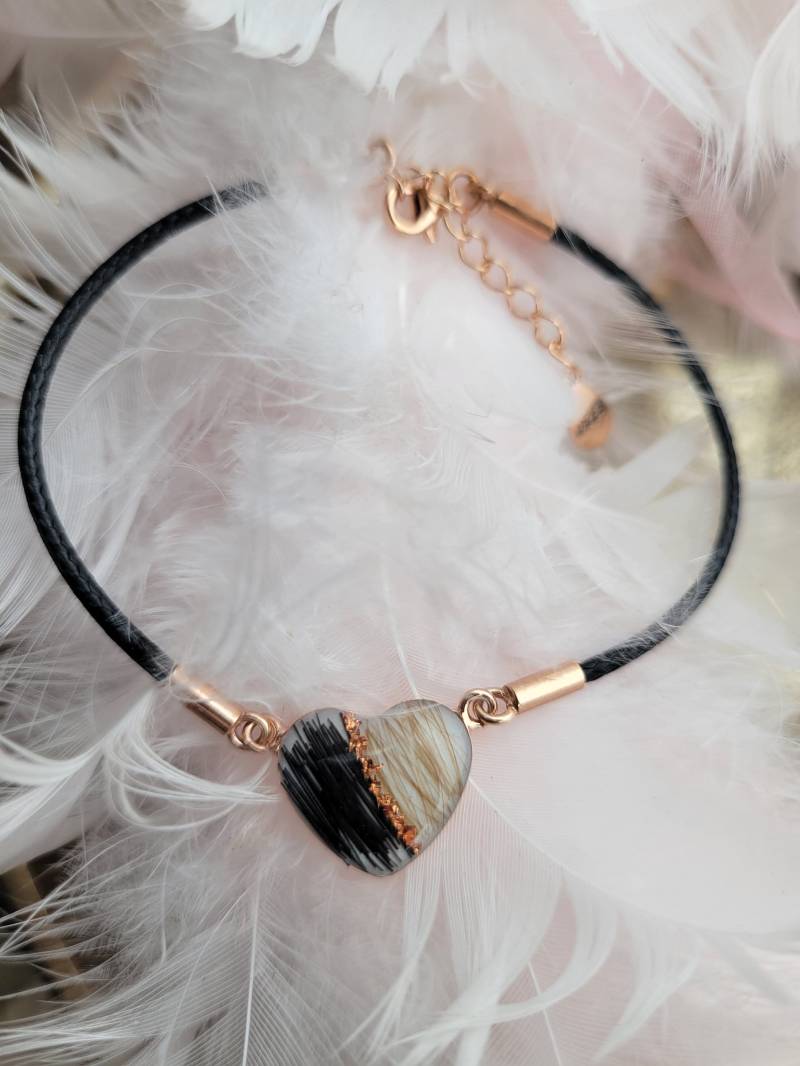 Armband Erinnerungsschmuck | 925Er Silber |Tierhaare Erinnerung Leder Gold Rosegold Armband Erinnerungsschmuck | 925Er Silber |Tierhaare Erinnerung Leder Gold Rosegold von YourTimelessLove