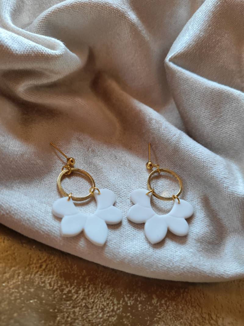 Ohrringe|Brigitte|Mama|Geschenk|Polymerton|Handgefertigt|Liebe|Freundin Ohrringe|Brigitte|Mama|Geschenk|Polymerton|Handgefertigt|Liebe|Freundin von YourTimelessLove