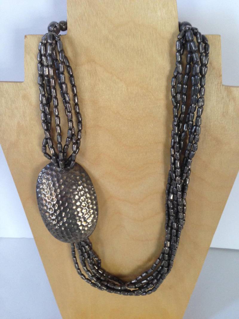 1990 Multi-strang-Anweisung Halskette 1990 Multi-strang-Anweisung Halskette von YourTurnVintageStore