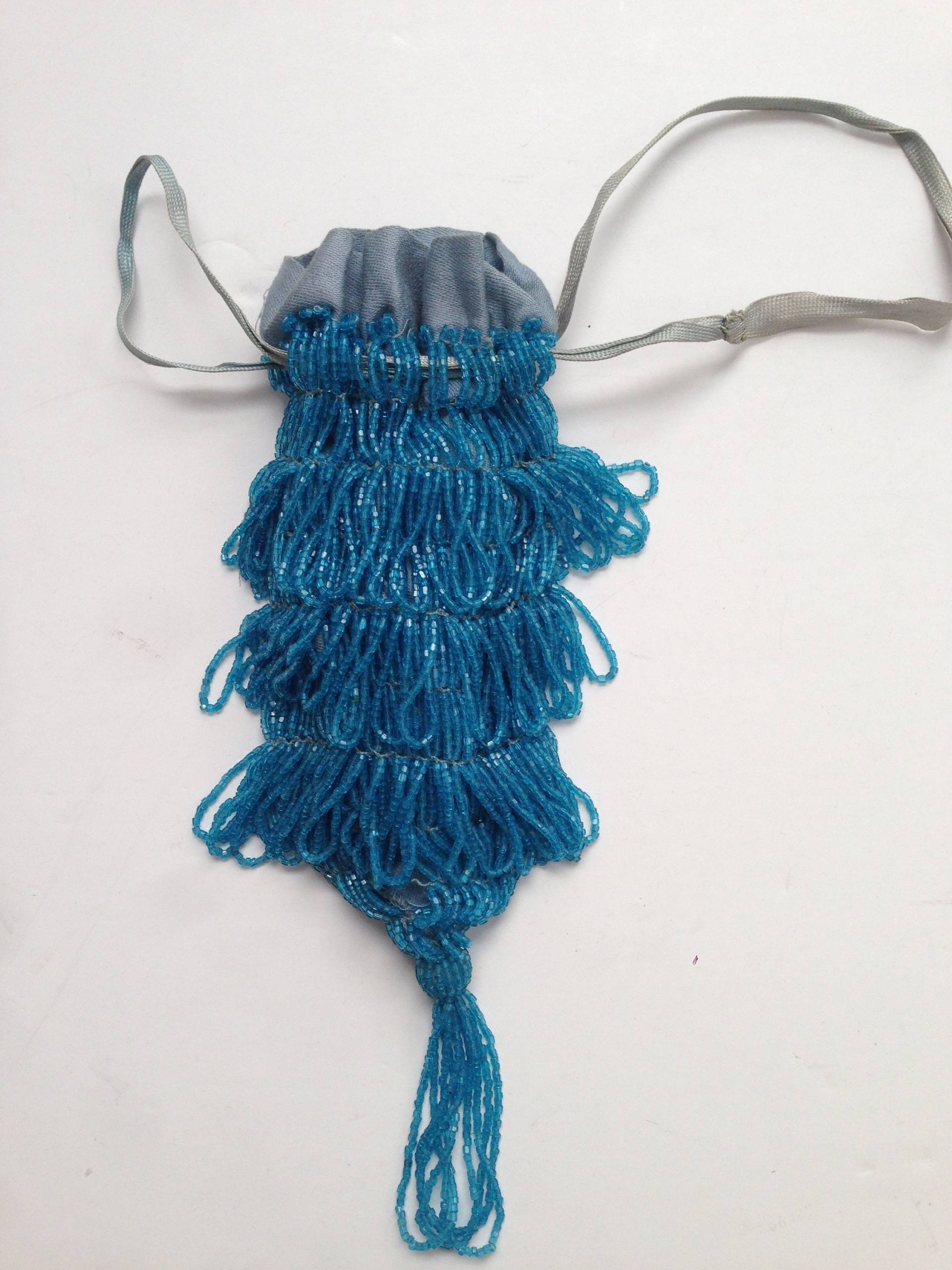 Blaue 1920Er Abendtasche von YourTurnVintageStore