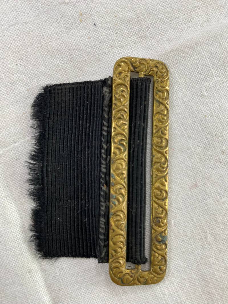 Victorian Edwardian Reposse Längliche Schärpe Gürtelschnalle von YourTurnVintageStore