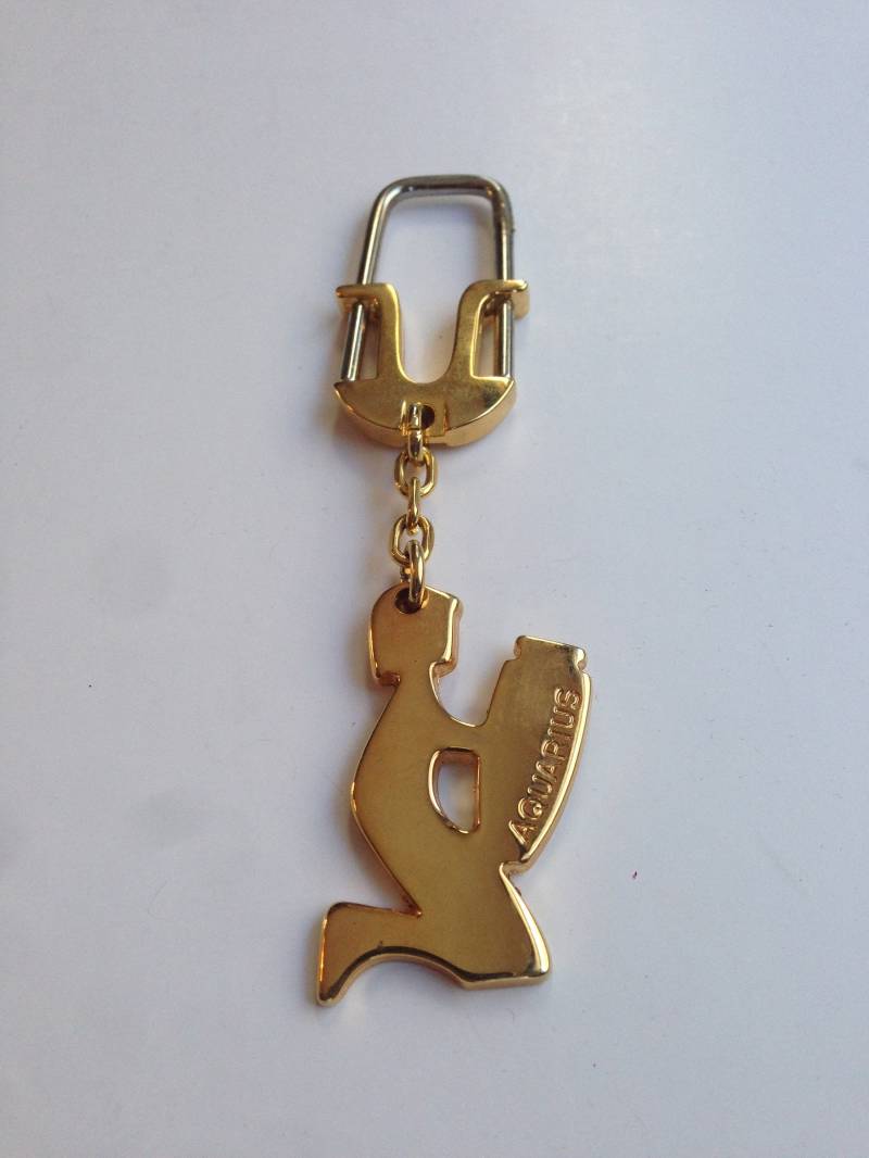 Wassermann Schlüsselring Vergoldet Wassermann Schlüsselring Vergoldet von YourTurnVintageStore