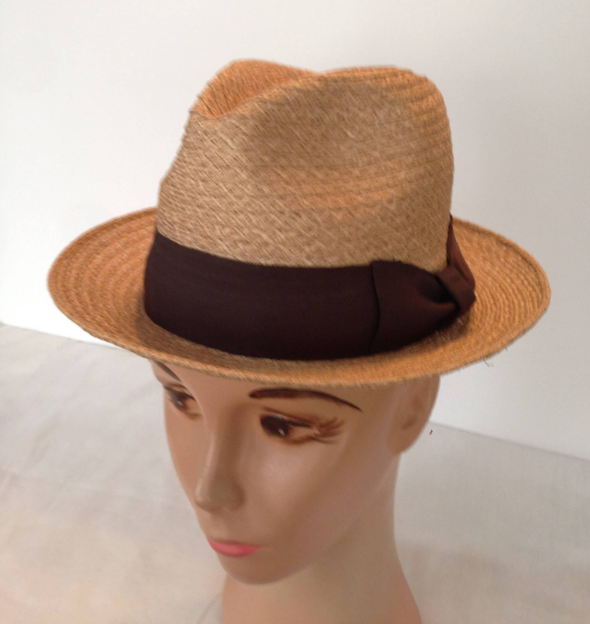 stroh Fedora By Resistol Größe 6 3/4 von YourTurnVintageStore