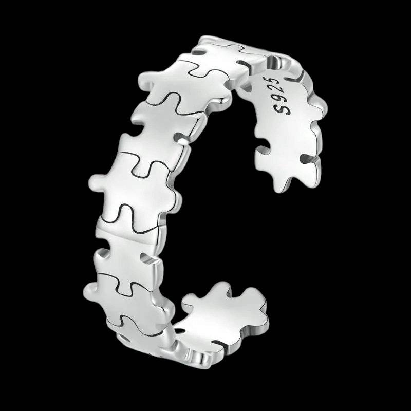 Puzzle-Ring von YourUniverseOFFICIAL