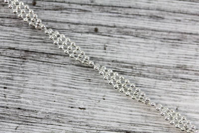 Vintage Sterling Silber 925 3.6 Mm Pull Kette Gliederarmband 3 Reihig Gedreht 8" von YourVintageStyle