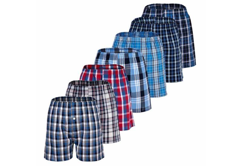 Yourbasics Boxershorts Jungen Web-Boxershorts 7er Pack Baumwolle (Packung, 7er Pack) von Yourbasics