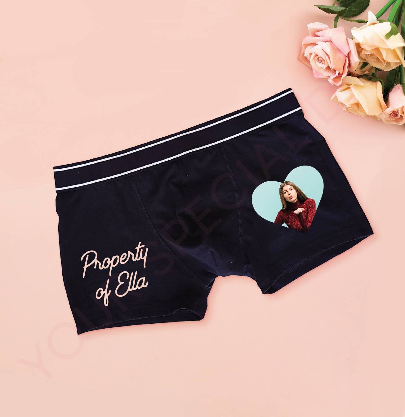 Foto Auf Boxer, Herren-Boxer, Valentinstag Geschenke Für Männer, Freund, Herren Valentines Boxer Unterwäsche, Geschenk Ihn von YourspecialdayGoods