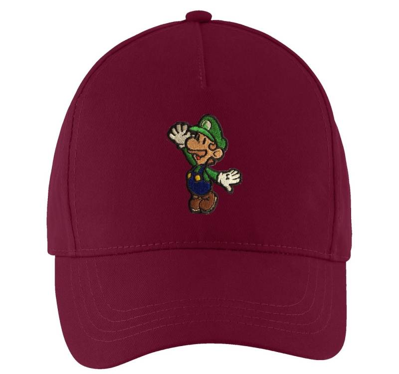 Youth Designz Baseball Cap Luigi Kinder Cap mit modischer Logo Stickerei von Youth Designz