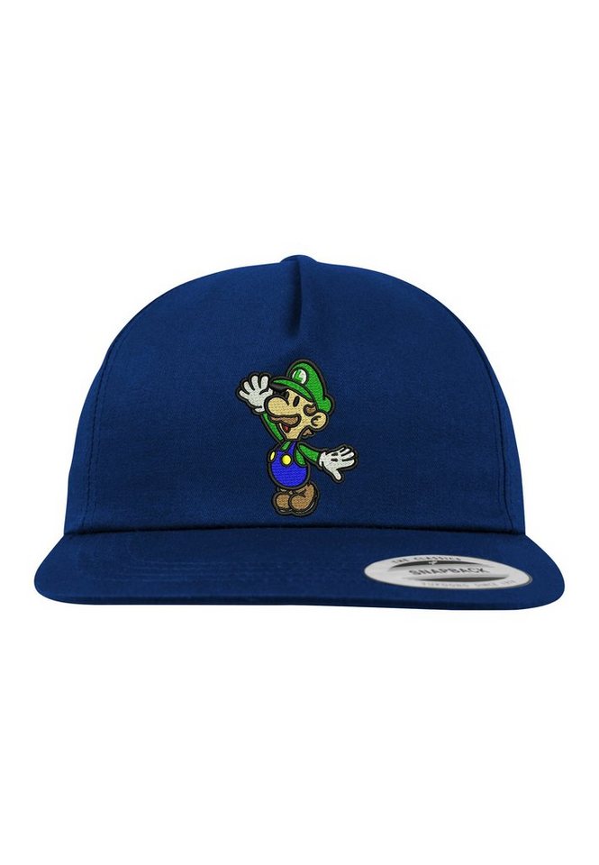 Youth Designz Baseball Cap Luigi Unisex Snapback Cap mit modischer Logo Stickerei von Youth Designz